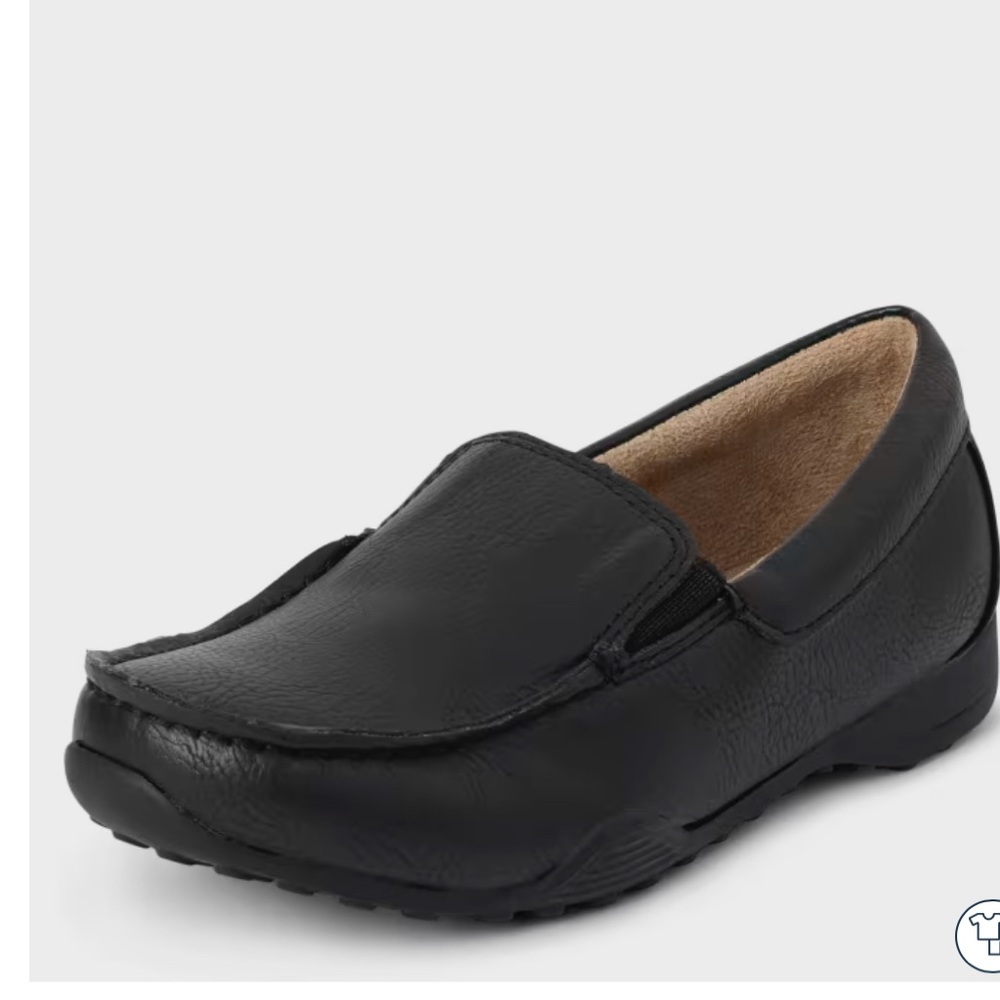 Children’s Place Boy’s Black Slip on Loafers